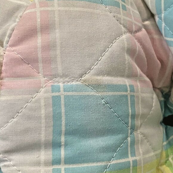 Dakin Cuddles Plush Teddy Bear 15" White Pastels Vintage Stuffed Animal - Picture 3 of 5